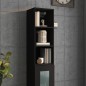 vidaXL Wandschrank Schwarz 34,5x32,5x90 cm Holzwerkstoff vidaXL Wandschrank Schwarz 34,5x32,5x90 cm Holzwerkstoff