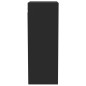 vidaXL Wandschrank Schwarz 34,5x32,5x90 cm Holzwerkstoff vidaXL Wandschrank Schwarz 34,5x32,5x90 cm Holzwerkstoff