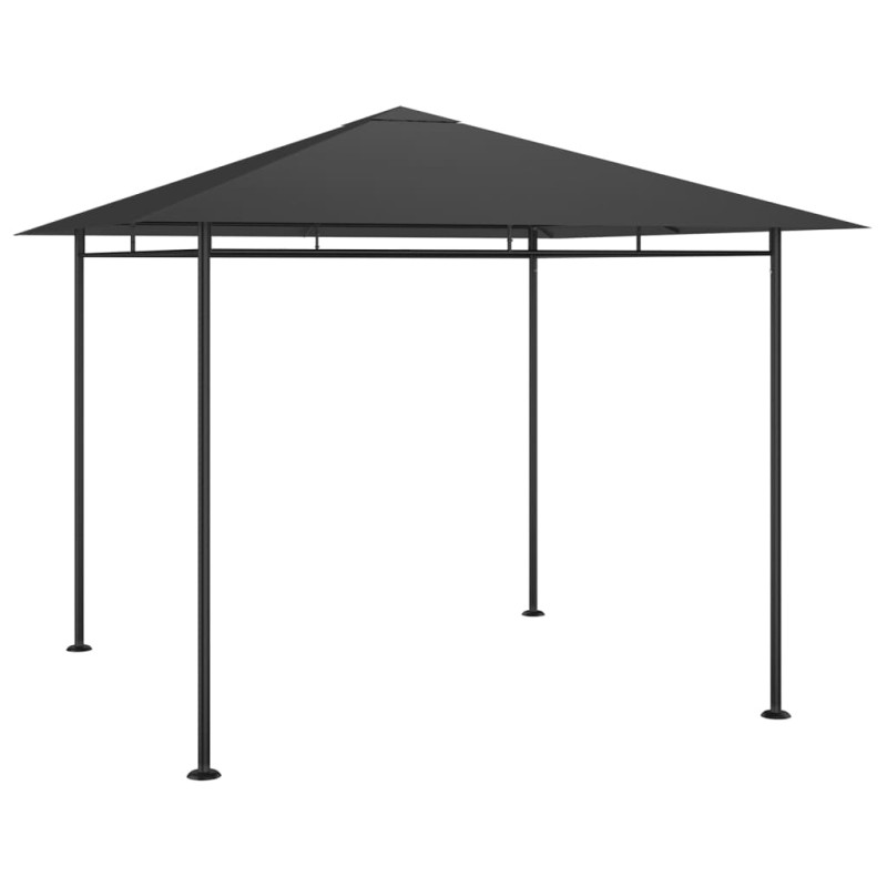 vidaXL Pavillon 3x3x2,7 m Anthrazit 180 g/m² vidaXL Pavillon 3x3x2,7 m Anthrazit 180 g/m²