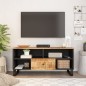 vidaXL TV-Schrank 100x33x46 cm Massivholz Mango & Holzwerkstoff vidaXL TV-Schrank 100x33x46 cm Massivholz Mango & Holzwerkstoff