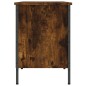 vidaXL Schuhregal Räuchereiche 131x35x50 cm Holzwerkstoff vidaXL Schuhregal Räuchereiche 131x35x50 cm Holzwerkstoff