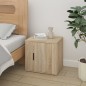vidaXL Nachttische 2 Stk. Sonoma-Eiche 50x39x47 cm vidaXL Nachttische 2 Stk. Sonoma-Eiche 50x39x47 cm