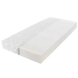 vidaXL Matratze mit waschbarem Bezug 200×140×17 cm 