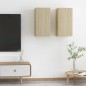 vidaXL TV-Schränke 2 Stk. Sonoma-Eiche 30,5x30x60 cm Holzwerkstoff vidaXL TV-Schränke 2 Stk. Sonoma-Eiche 30,5x30x60 cm Holzwerkstoff