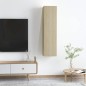 vidaXL TV-Schränke 2 Stk. Sonoma-Eiche 30,5x30x60 cm Holzwerkstoff vidaXL TV-Schränke 2 Stk. Sonoma-Eiche 30,5x30x60 cm Holzwerkstoff