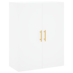 vidaXL Wandschrank Weiß 69,5x34x90 cm