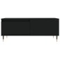 vidaXL Couchtisch Schwarz 90x50x36,5 cm Holzwerkstoff vidaXL Couchtisch Schwarz 90x50x36,5 cm Holzwerkstoff