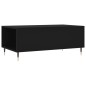 vidaXL Couchtisch Schwarz 90x50x36,5 cm Holzwerkstoff vidaXL Couchtisch Schwarz 90x50x36,5 cm Holzwerkstoff