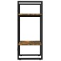 vidaXL Bücherregal 2 Fächer Räuchereiche 40x30x70 cm Holzwerkstoff vidaXL Bücherregal 2 Fächer Räuchereiche 40x30x70 cm Holzwerkstoff