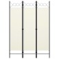 vidaXL 3-tlg. Raumteiler Weiß 120×180 cm vidaXL 3-tlg. Raumteiler Weiß 120×180 cm