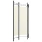 vidaXL 3-tlg. Raumteiler Weiß 120×180 cm vidaXL 3-tlg. Raumteiler Weiß 120×180 cm