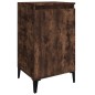 vidaXL Nachttische 2 Stk. Räuchereiche 40x35x70 cm Holzwerkstoff vidaXL Nachttische 2 Stk. Räuchereiche 40x35x70 cm Holzwerkstoff