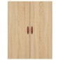 Highboard Sonoma-Eiche 69,5x34x180 cm Holzwerkstoff Highboard Sonoma-Eiche 69,5x34x180 cm Holzwerkstoff