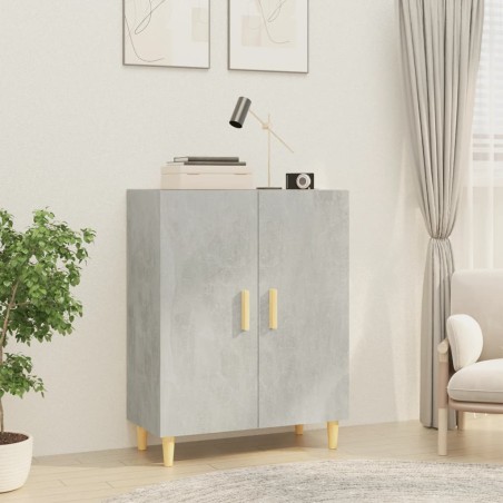 vidaXL Sideboard Betongrau 70x34x90 cm Holzwerkstoff