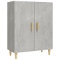 vidaXL Sideboard Betongrau 70x34x90 cm Holzwerkstoff vidaXL Sideboard Betongrau 70x34x90 cm Holzwerkstoff