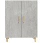 vidaXL Sideboard Betongrau 70x34x90 cm Holzwerkstoff vidaXL Sideboard Betongrau 70x34x90 cm Holzwerkstoff