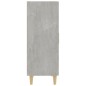 vidaXL Sideboard Betongrau 70x34x90 cm Holzwerkstoff vidaXL Sideboard Betongrau 70x34x90 cm Holzwerkstoff