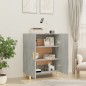 vidaXL Sideboard Betongrau 70x34x90 cm Holzwerkstoff vidaXL Sideboard Betongrau 70x34x90 cm Holzwerkstoff