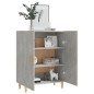 vidaXL Sideboard Betongrau 70x34x90 cm Holzwerkstoff vidaXL Sideboard Betongrau 70x34x90 cm Holzwerkstoff