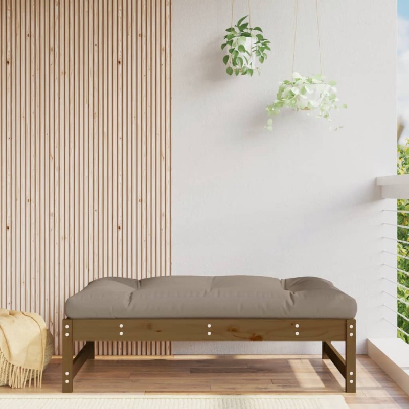 vidaXL Gartenhocker Honigbraun 120x80 cm Massivholz Kiefer vidaXL Gartenhocker Honigbraun 120x80 cm Massivholz Kiefer