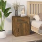 vidaXL Nachttisch Räuchereiche 50x36x60 cm Holzwerkstoff vidaXL Nachttisch Räuchereiche 50x36x60 cm Holzwerkstoff