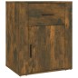 vidaXL Nachttisch Räuchereiche 50x36x60 cm Holzwerkstoff vidaXL Nachttisch Räuchereiche 50x36x60 cm Holzwerkstoff