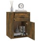 vidaXL Nachttisch Räuchereiche 50x36x60 cm Holzwerkstoff vidaXL Nachttisch Räuchereiche 50x36x60 cm Holzwerkstoff