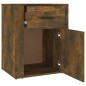 vidaXL Nachttisch Räuchereiche 50x36x60 cm Holzwerkstoff vidaXL Nachttisch Räuchereiche 50x36x60 cm Holzwerkstoff