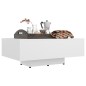 vidaXL Couchtisch Weiß 85x55x31 cm Holzwerkstoff vidaXL Couchtisch Weiß 85x55x31 cm Holzwerkstoff
