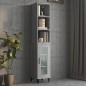 vidaXL Wandschrank Grau Sonoma 34,5x32,5x90 cm Holzwerkstoff vidaXL Wandschrank Grau Sonoma 34,5x32,5x90 cm Holzwerkstoff