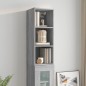 vidaXL Wandschrank Grau Sonoma 34,5x32,5x90 cm Holzwerkstoff vidaXL Wandschrank Grau Sonoma 34,5x32,5x90 cm Holzwerkstoff