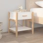 vidaXL Nachttische 2 Stk. Weiß 42x38x45 cm Holzwerkstoff vidaXL Nachttische 2 Stk. Weiß 42x38x45 cm Holzwerkstoff