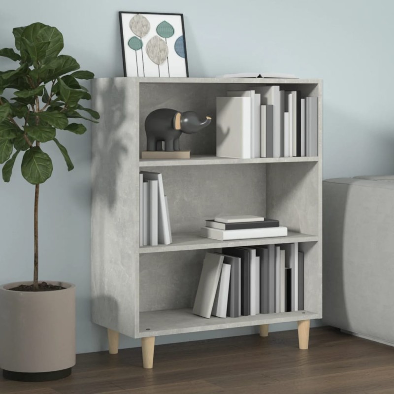 vidaXL Sideboard Betongrau 69,5x32,5x90 cm Holzwerkstoff vidaXL Sideboard Betongrau 69,5x32,5x90 cm Holzwerkstoff