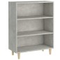 vidaXL Sideboard Betongrau 69,5x32,5x90 cm Holzwerkstoff vidaXL Sideboard Betongrau 69,5x32,5x90 cm Holzwerkstoff