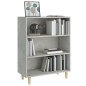 vidaXL Sideboard Betongrau 69,5x32,5x90 cm Holzwerkstoff vidaXL Sideboard Betongrau 69,5x32,5x90 cm Holzwerkstoff