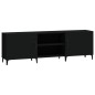 vidaXL TV-Schrank Schwarz 150x30x50 cm Holzwerkstoff vidaXL TV-Schrank Schwarz 150x30x50 cm Holzwerkstoff