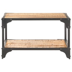 vidaXL Couchtisch 60x60x35 cm Massivholz Mango