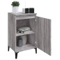 vidaXL Nachttische 2 Stk. Grau Sonoma 40x35x70 cm Holzwerkstoff vidaXL Nachttische 2 Stk. Grau Sonoma 40x35x70 cm Holzwerkstoff