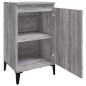 vidaXL Nachttische 2 Stk. Grau Sonoma 40x35x70 cm Holzwerkstoff vidaXL Nachttische 2 Stk. Grau Sonoma 40x35x70 cm Holzwerkstoff