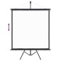 vidaXL Beamer-Leinwand mit Stativ 47" 1:1 vidaXL Beamer-Leinwand mit Stativ 47" 1:1