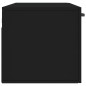 vidaXL Wandschrank Schwarz 100x36,5x35 cm Holzwerkstoff vidaXL Wandschrank Schwarz 100x36,5x35 cm Holzwerkstoff