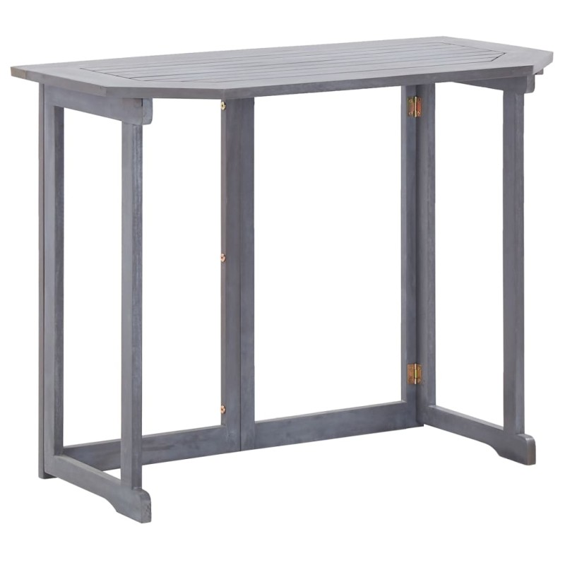 vidaXL Klappbarer Balkontisch 90 x 50 x 74 cm Massivholz Akazie vidaXL Klappbarer Balkontisch 90 x 50 x 74 cm Massivholz Akazie