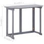 vidaXL Klappbarer Balkontisch 90 x 50 x 74 cm Massivholz Akazie vidaXL Klappbarer Balkontisch 90 x 50 x 74 cm Massivholz Akazie