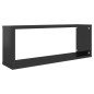 vidaXL Würfelregale 6 Stk. Hochglanz-Schwarz 60x15x23 cm Holzwerkstoff vidaXL Würfelregale 6 Stk. Hochglanz-Schwarz 60x15x23 cm Holzwerkstoff