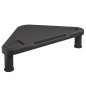 vidaXL Eck-Monitorständer Schwarz 49x28x10,5 cm vidaXL Eck-Monitorständer Schwarz 49x28x10,5 cm