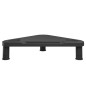 vidaXL Eck-Monitorständer Schwarz 49x28x10,5 cm vidaXL Eck-Monitorständer Schwarz 49x28x10,5 cm
