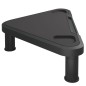 vidaXL Eck-Monitorständer Schwarz 49x28x10,5 cm vidaXL Eck-Monitorständer Schwarz 49x28x10,5 cm