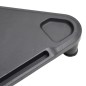 vidaXL Eck-Monitorständer Schwarz 49x28x10,5 cm vidaXL Eck-Monitorständer Schwarz 49x28x10,5 cm