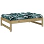 vidaXL Gartenhocker 120x80 cm Kiefernholz Imprägniert vidaXL Gartenhocker 120x80 cm Kiefernholz Imprägniert
