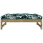 vidaXL Gartenhocker 120x80 cm Kiefernholz Imprägniert vidaXL Gartenhocker 120x80 cm Kiefernholz Imprägniert